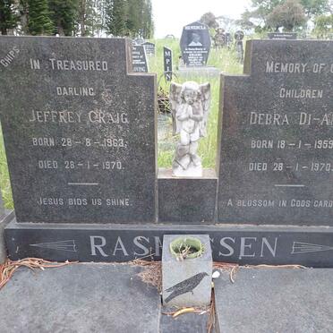 RASMUSSEN Debra Di-Ann 1959-1970 :: RASMUSSEN Jeffrey Craig 1963-1970