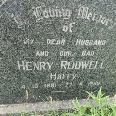 RODWELL Henry 1881-1959