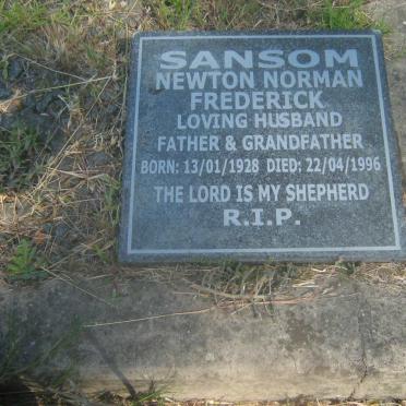 SANSOM Newton Norman Frederick 1928-1996