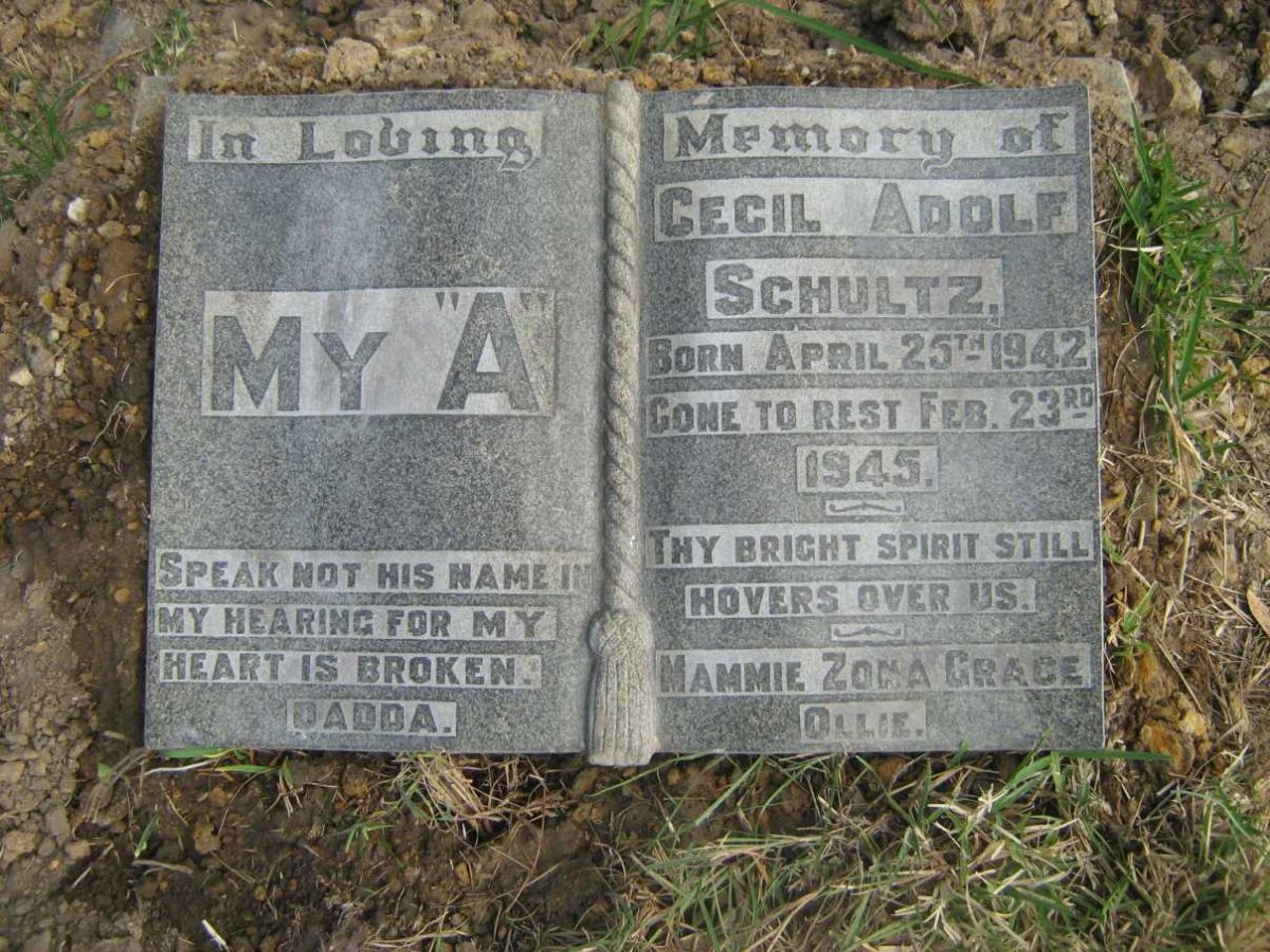 SCHULTZ Cecil Adolf 1942-1945