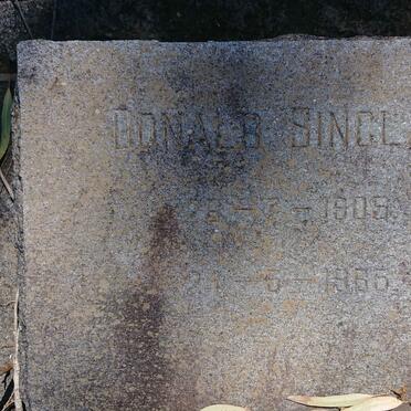 SINCLAIR Donald 1905-1986