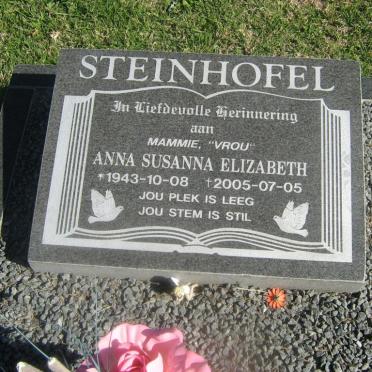STEINHOFEL Anna Susanna Elizabeth 1943-2005