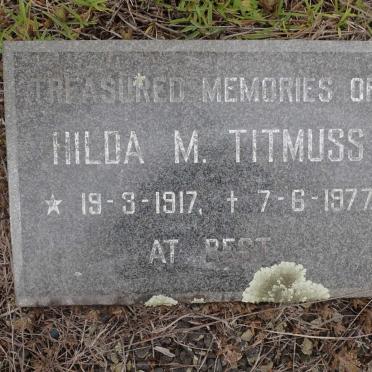 TITMUSS Hilda M. 1917-1977