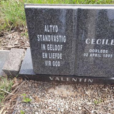 VALENTIN Cecile -1995