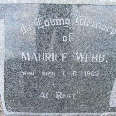 WEBB Maurice -1963