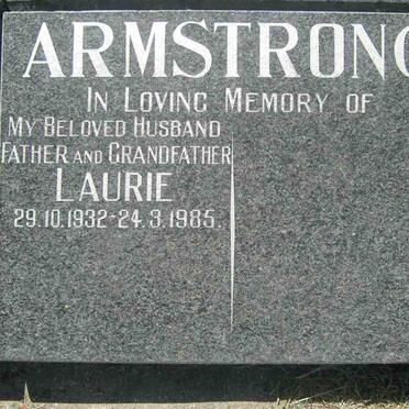 ARMSTRONG Laurie 1932-1985