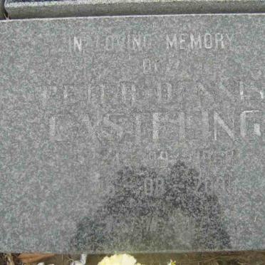 CASTELING Peter Dennis 1950-2001