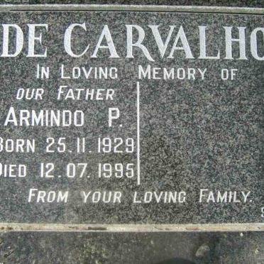 CARVALHO Armindo P., de 1929-1995