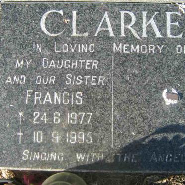 CLARKE Francis 1977-1995