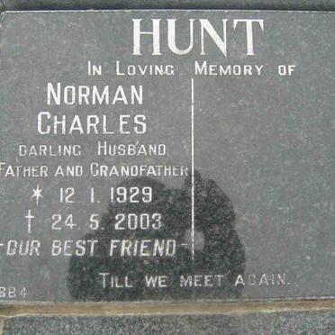 HUNT Norman Charles 1929-2003