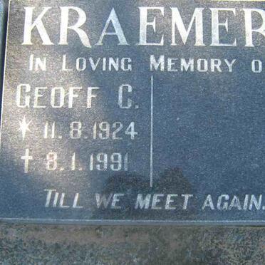 KRAEMER Geoff C. 1924-1991