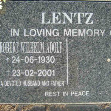 LENTZ Robert Wilhelm Adolf 1930-2001