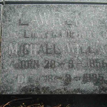 LAWRENCE Michael William 1956-1985