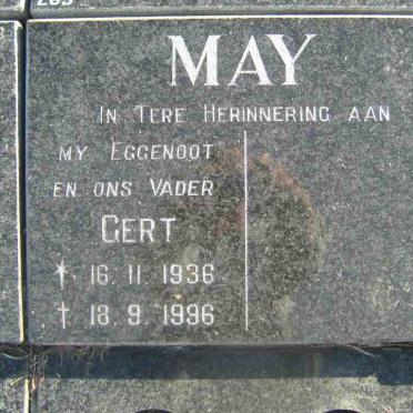 MAY Gert 1936-1996