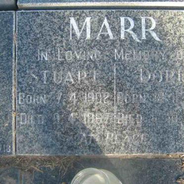 MARR Stuart 1902-1987 &amp; Doris 1907-1998
