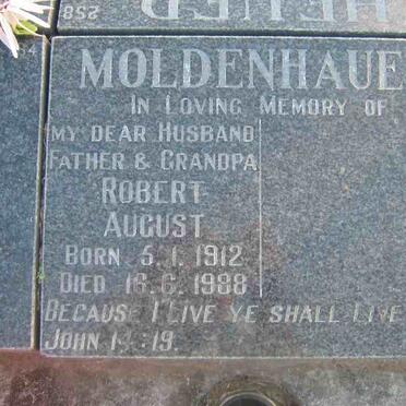 MOLDENHAUER Robert August 1912-1988