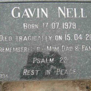 NELL Gavin 1979-2002