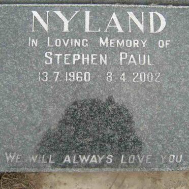 NYLAND Stephen Paul 1960-2002