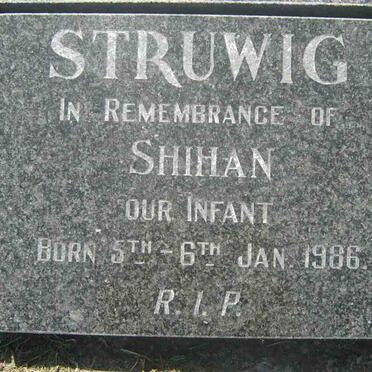 STRUWIG Shihan 1986-1986