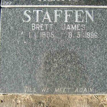 STAFFEN Brett James 1995-1996