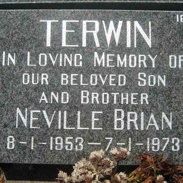 TERWIN Neville Brian 1953-1973