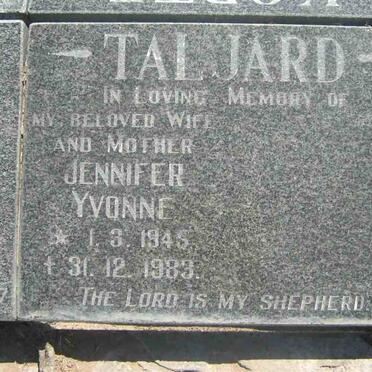 TALJARD Jennifer Yvonne 1945-1983