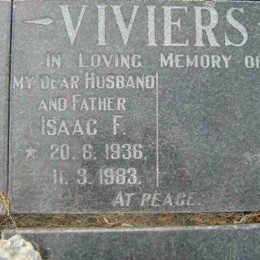 VIVIERS Isaac F. 1936-1983