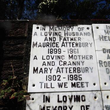 ATTERBURY Maurice 1899-1961 &amp; Mary 1902-1985