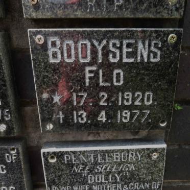 BOOYSENS Flo 1920-1977