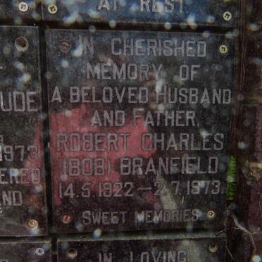 BRANFIELD Robert Charles 1922-1973