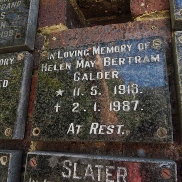 CALDER Helen May Bertram 1913-1987