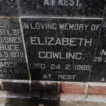 COWLING Elizabeth -1969
