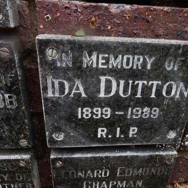 DUTTON Ida 1899-1989
