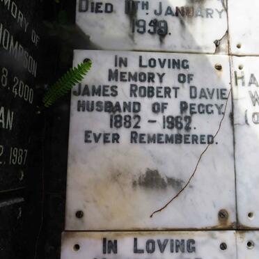 DAVIE James Robert 1882-1962
