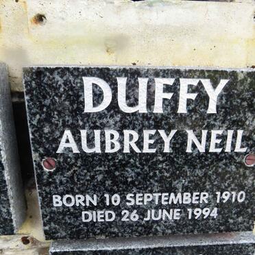 DUFFY Aubrey Neil 1910-1994