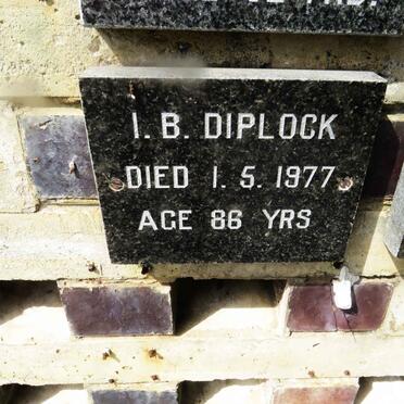 DIPLOCK I.B. -1977