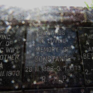 EDWARDS Constance 1896-1973