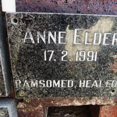 ELDER Anne -1991