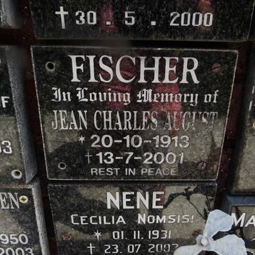 FISCHER Jean Charles August 1913-2001