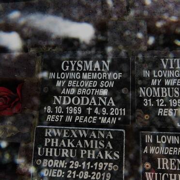 GYSMAN Ndodana 1969-2011