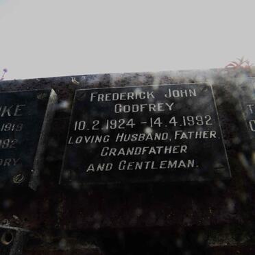 GODFREY Frederick John 1924-1992