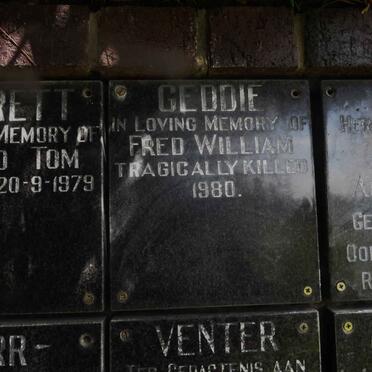 GEDDIE Fred William -1980