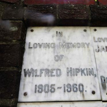 HIPKIN Wilfred 1905-1960