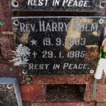 HOLM Harry 1903-1985