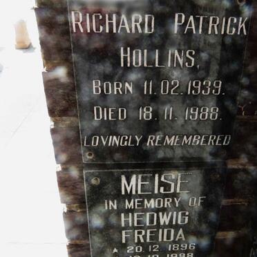 HOLLINS Richard Patrick 1939-1988