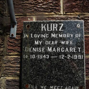 KURZ Denise Margaret 1943-1991