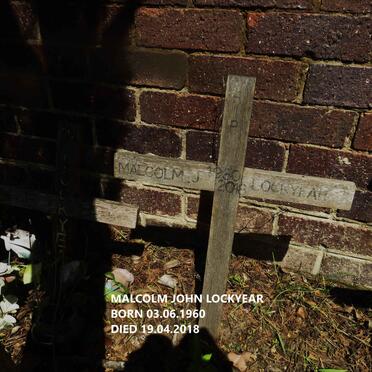 LOCKYEAR Malcolm John 1960-2018