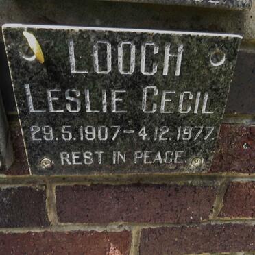 LOOCH Leslie Cecil 1907-1977