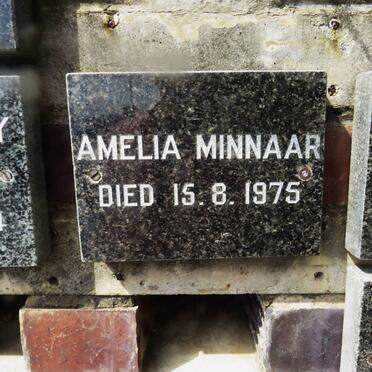 MINNAAR Amelia -1975