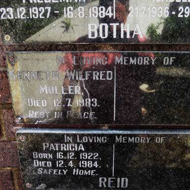 MULLER Kenneth Wilfred -1983